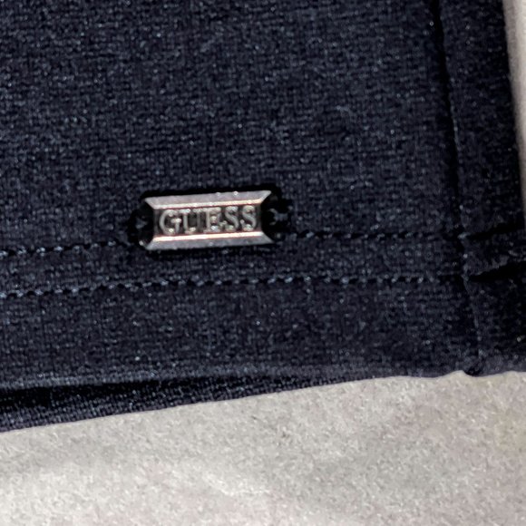 NWT Guess Off The Shoulder‎ Little Black Dress One Sleeve Juniors Size 7 - Picture 12 of 14